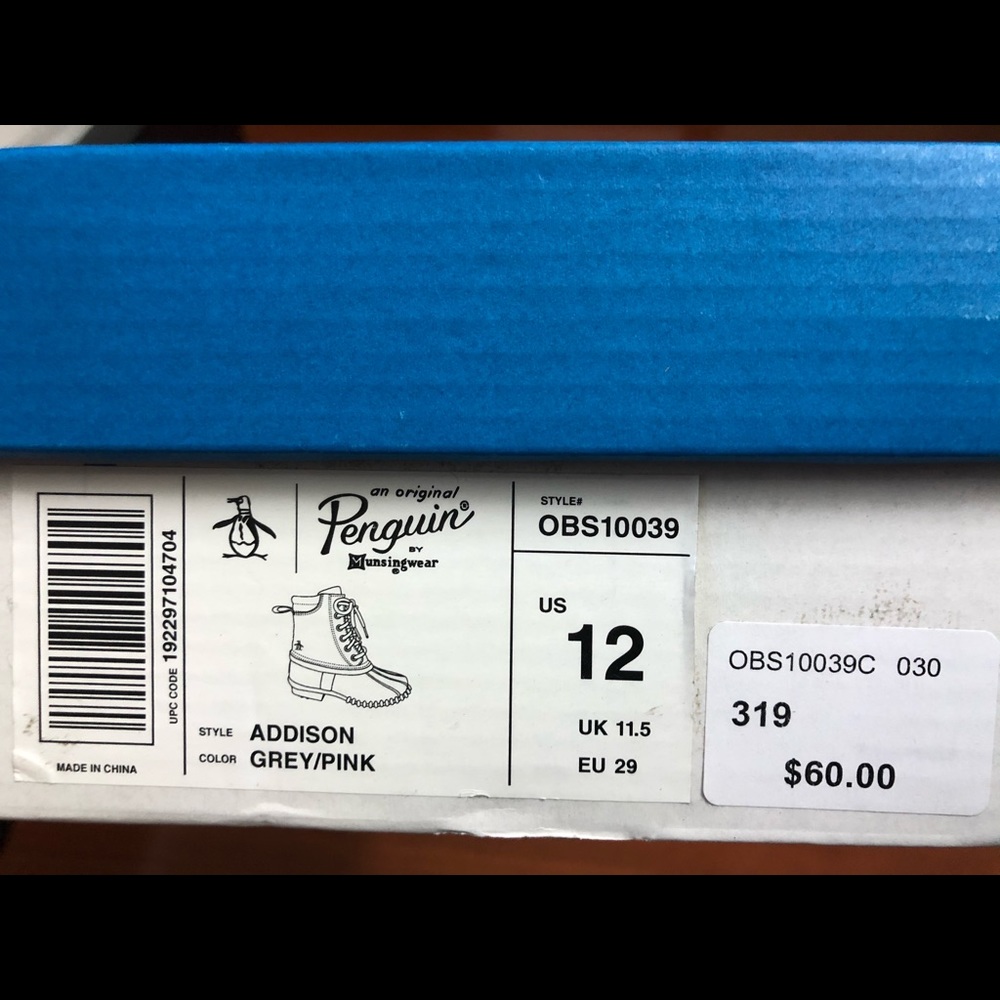 NEW Original Penguin Little Boys Addison Duck Boot - Picture 16 of 16